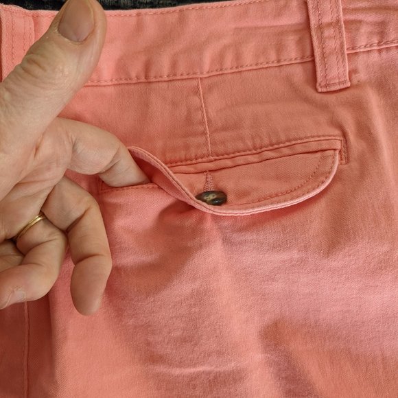 Red Camel Shorts Lightweight Jeans Juniors Sz 11 – orange/peach - Picture 7 of 16